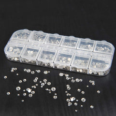 Strass pour ongles avec outils de pointage, décoration d'ongles 3D, ensemble de pierres à paillettes pour ongles, paillettes pour nail art, accessoires pour ongles, conception d'ongles avec pince à épiler