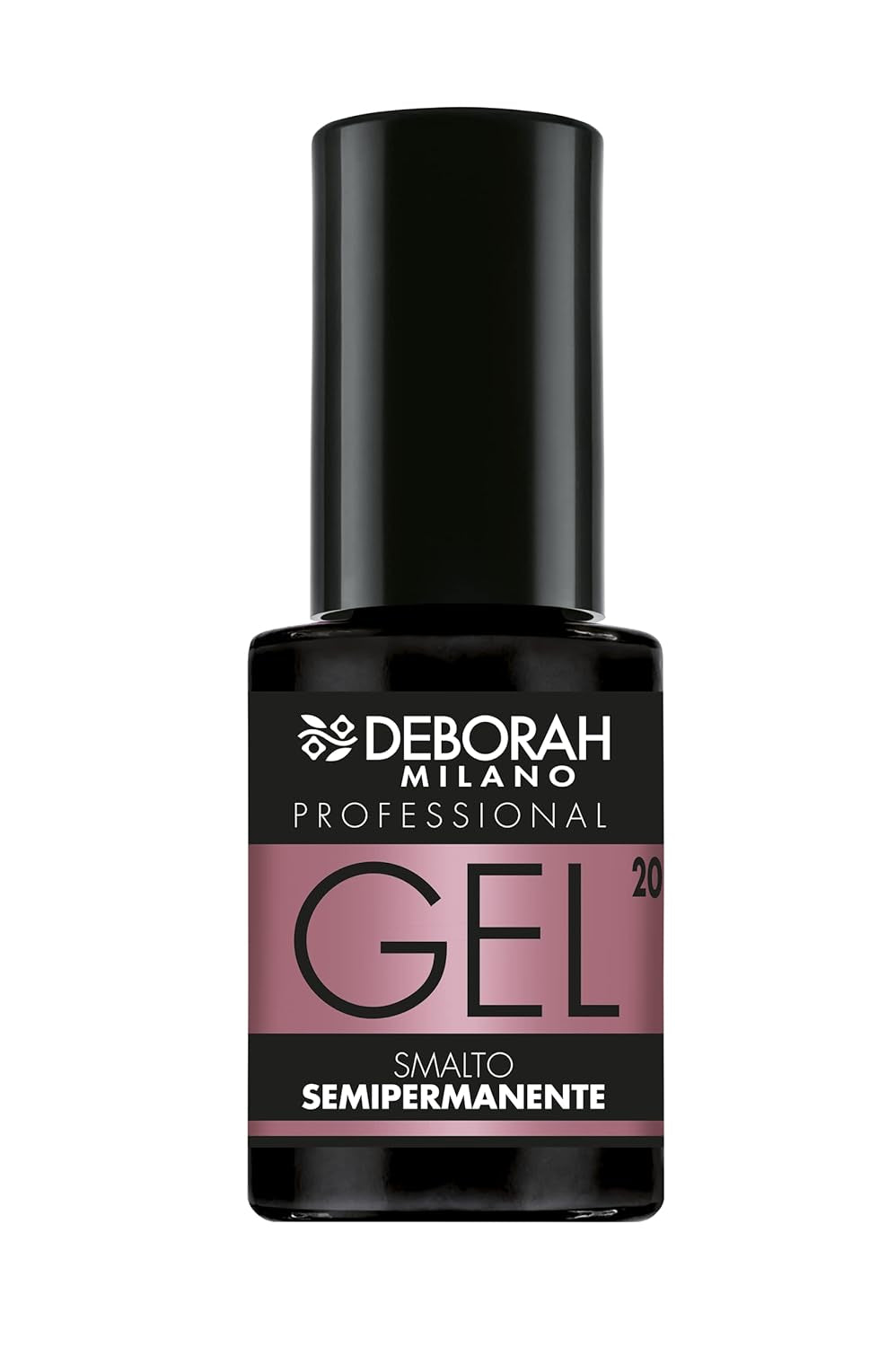 Vernis à ongles semi-permanent Milano Professional, no. 21 Bourgogne, effet volumateur, longue durée, pour des ongles intenses et brillants, 4,5 ml