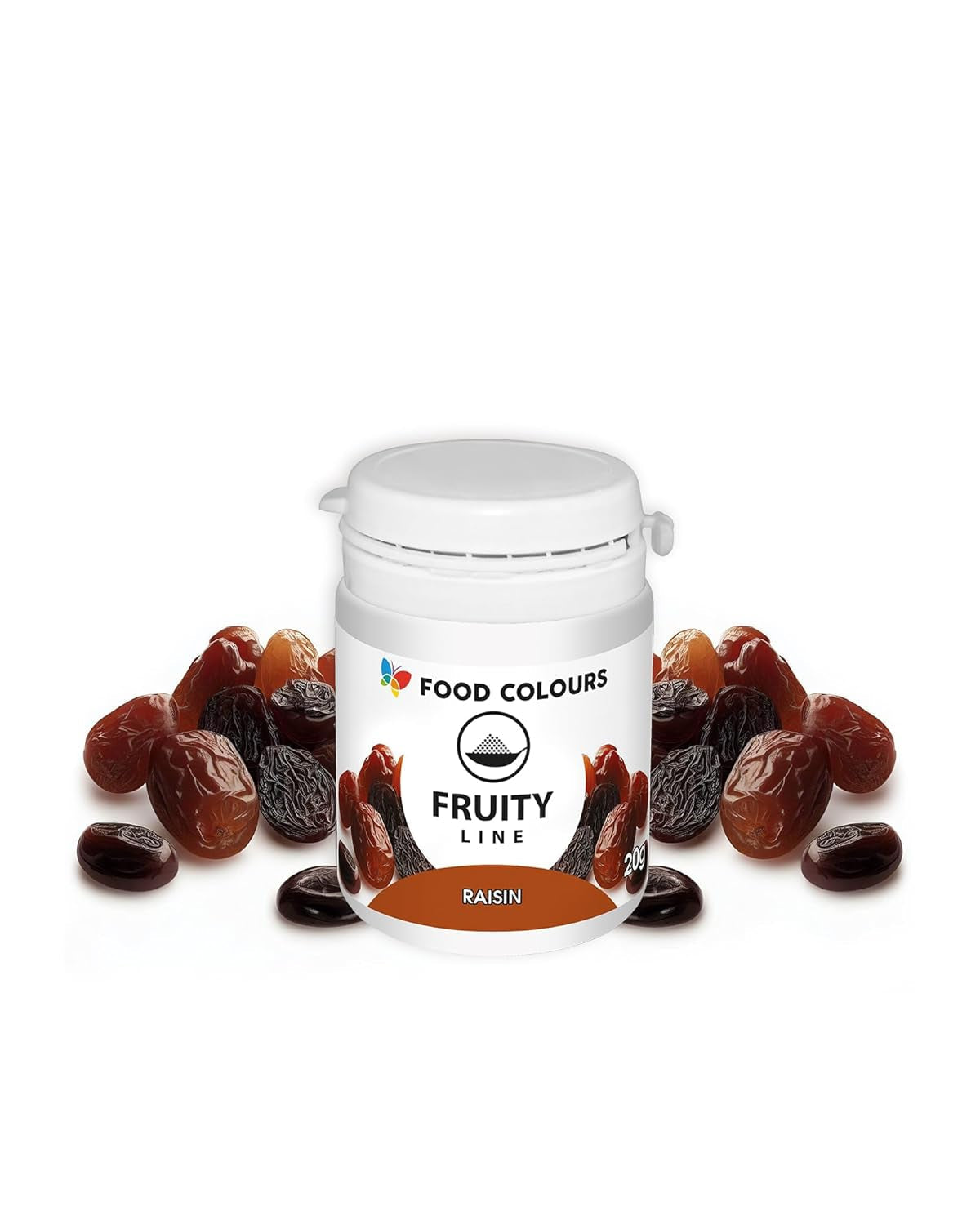 Coloranți alimentari pudră colorant natural Fruity Line BLUEBERRY 20G pudră colorantă naturală pentru creme glazură burete aluat sub formă de pudră colorant alimentar pentru băuturi jeleuri