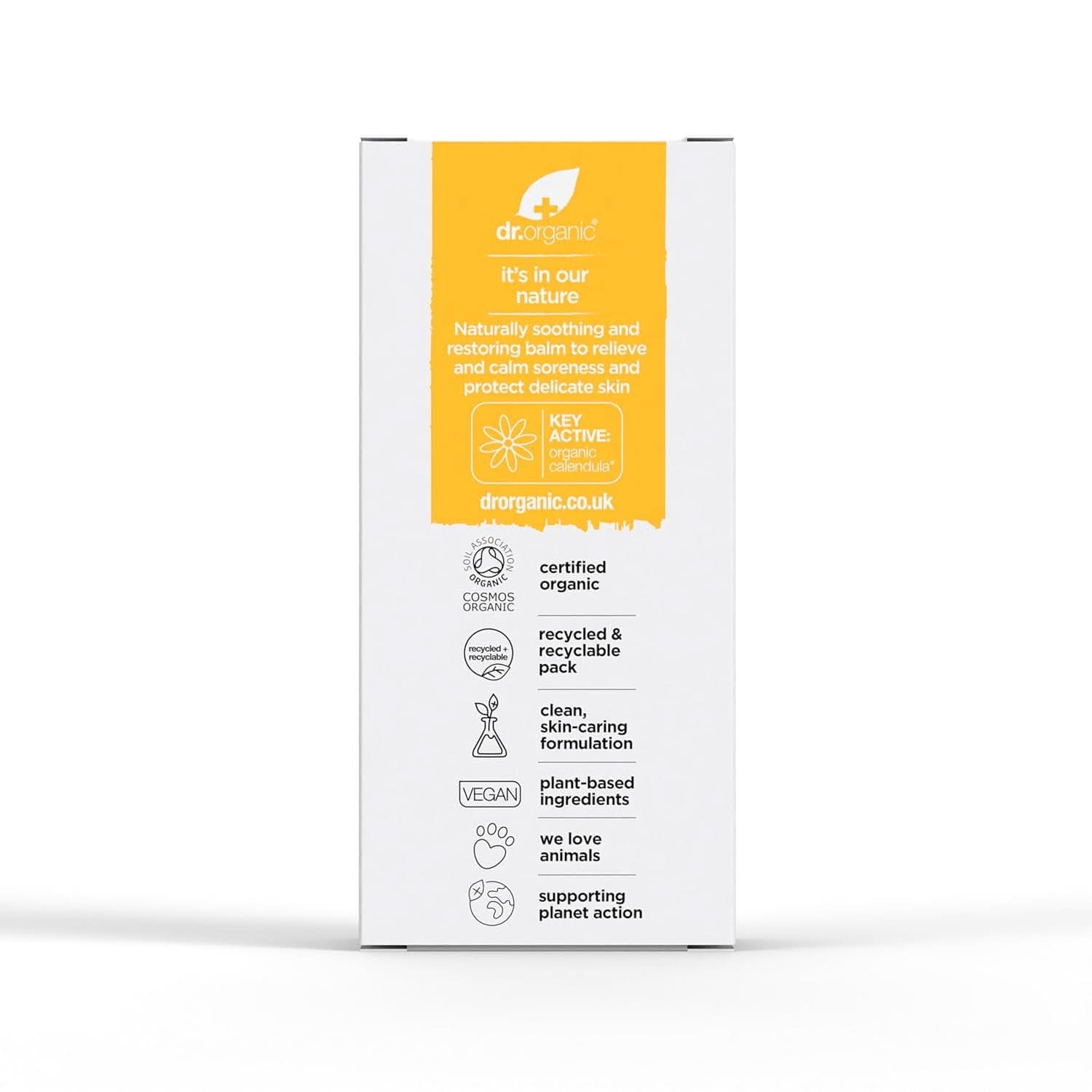 Dr Organic Baume pour Mamelons au Calendula, Lanoline, Soulagement Naturel, Pour plaies et mamelons crevassés, 30 ml Accessoires Alimentation et Allaitement Bebe Naty Shop