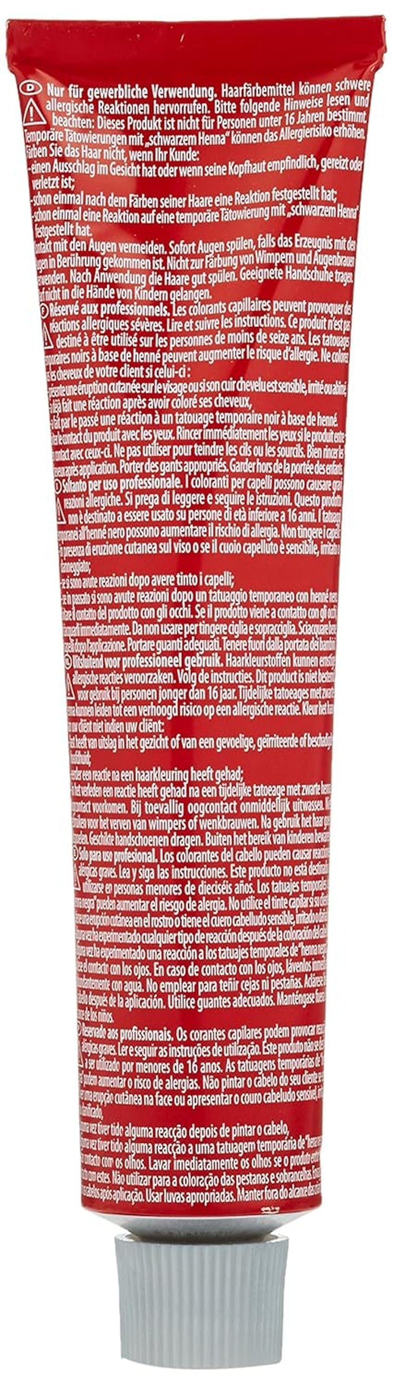 Schwarzkopf IGORA Royal Premium Coloration pour cheveux 1-1 bleu-noir, 1 paquet (1 x 60 g) Teinture pour cheveux Naty Shop