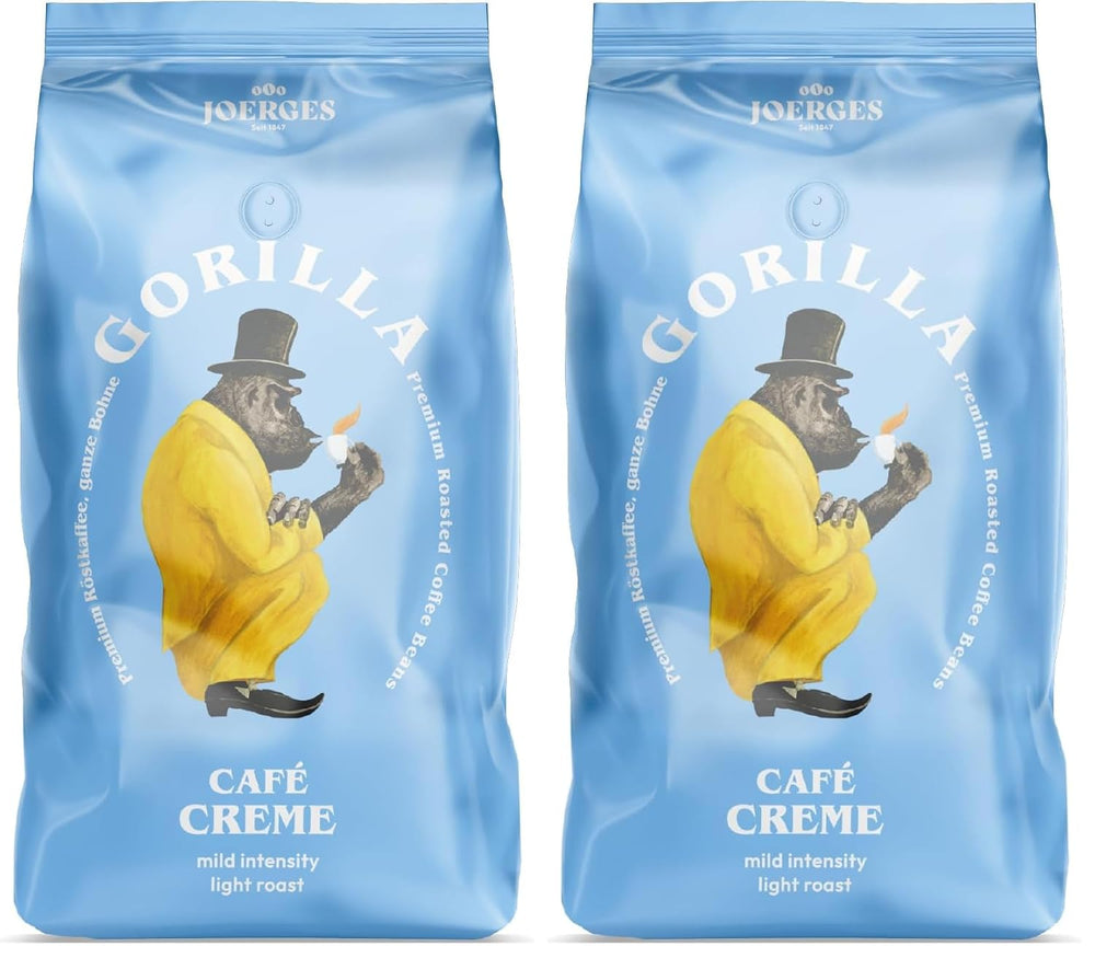 Crème Gorilla Café, 1 kg (paquet de 2)