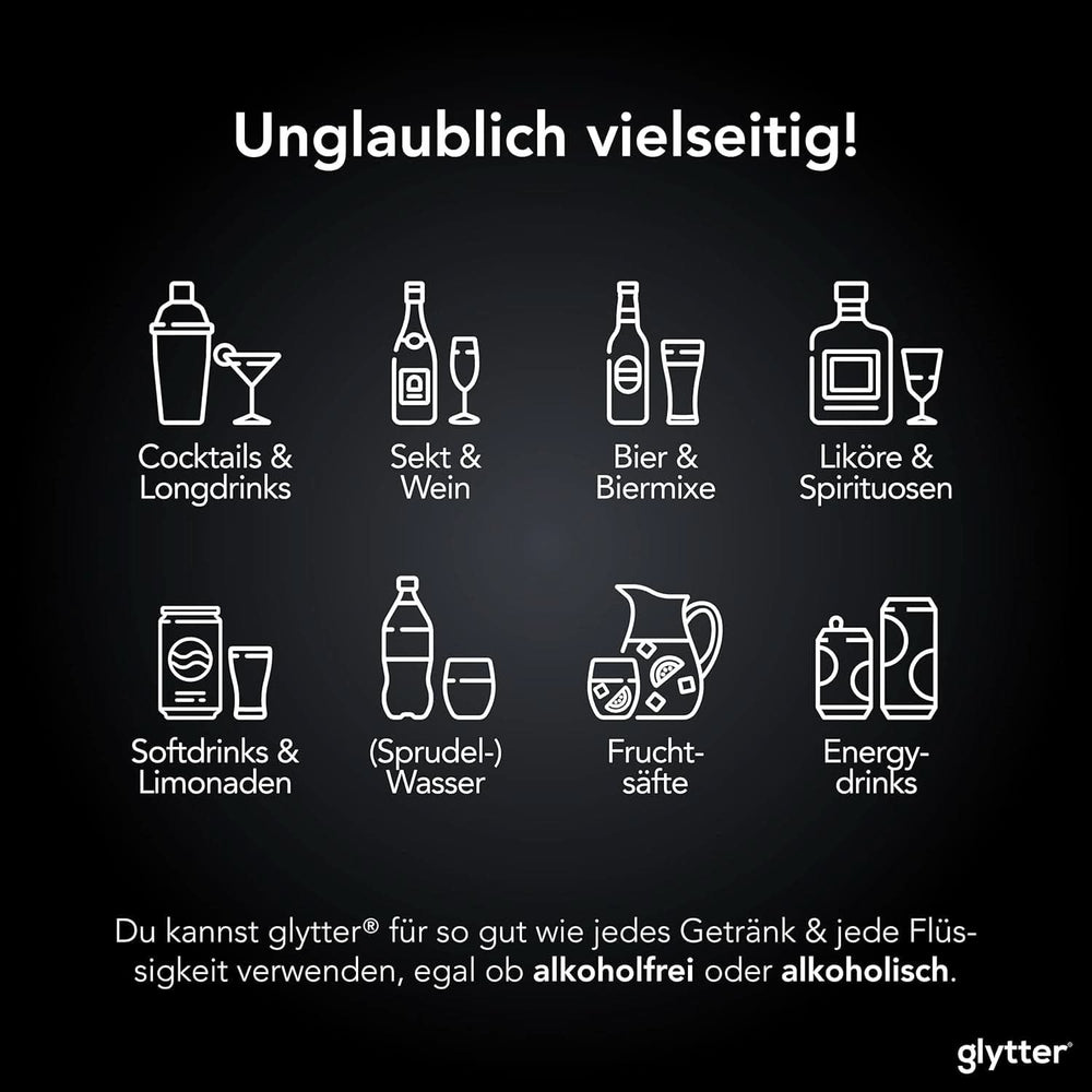 Paillettes comestibles pour boissons et liquides, 10 grammes Naty Shop