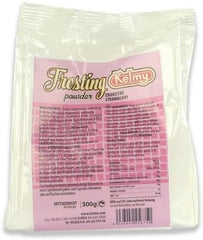 Poudre de glaçage fraises Kelmy, 300 grammes Naty Shop Glazes and Decor