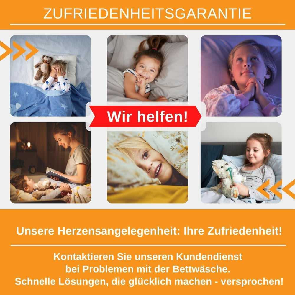 Aminata Kids linge de lit enfant, arc-en-ciel, réversible Linge de lit - enfant Naty Shop