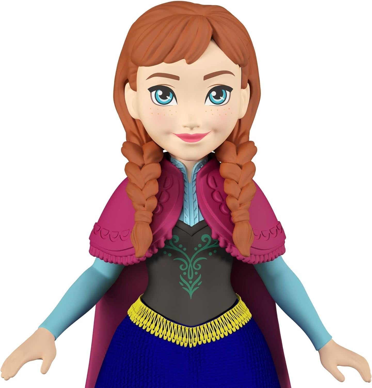 Mattel DISNEY Poupée et figurine animale La Reine des Glaces Anna et Sven, inspirées des personnages animés, membres mobiles, jupe et cape amovibles, pour enfants à partir de 3 ans, HLX03 Naty Shop Dolls