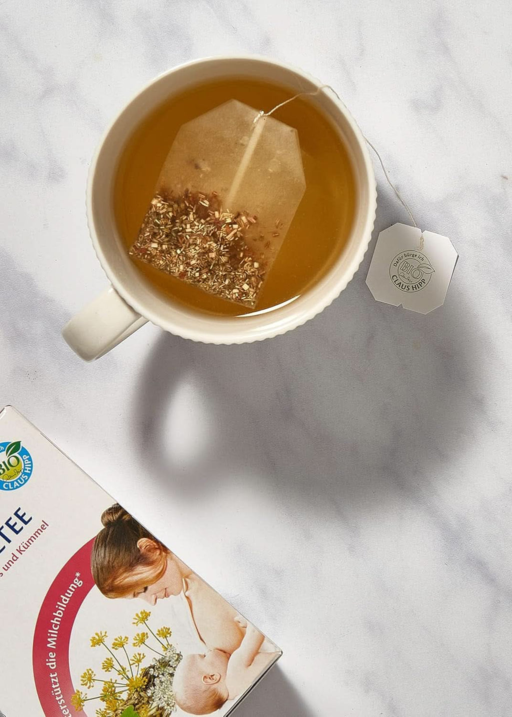 Ceai organic pentru alăptare Hipp Mama, pachet de 6 (6 x 30 g) Mama si Copilul Naty Shop