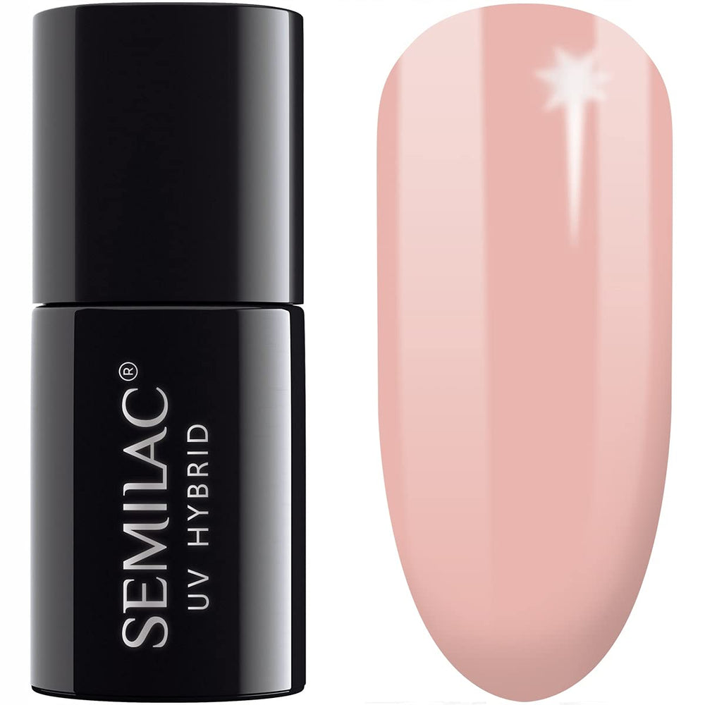 Semilac UV Nagellack Hybrid 404 Muffin aux haricots noirs 7 ml Kollektion Tastes of Fall