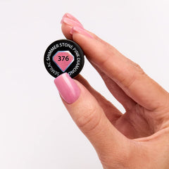 Oja UV Semilac Hybrid 376 Shimmer Stone Pink Diamond 7ml