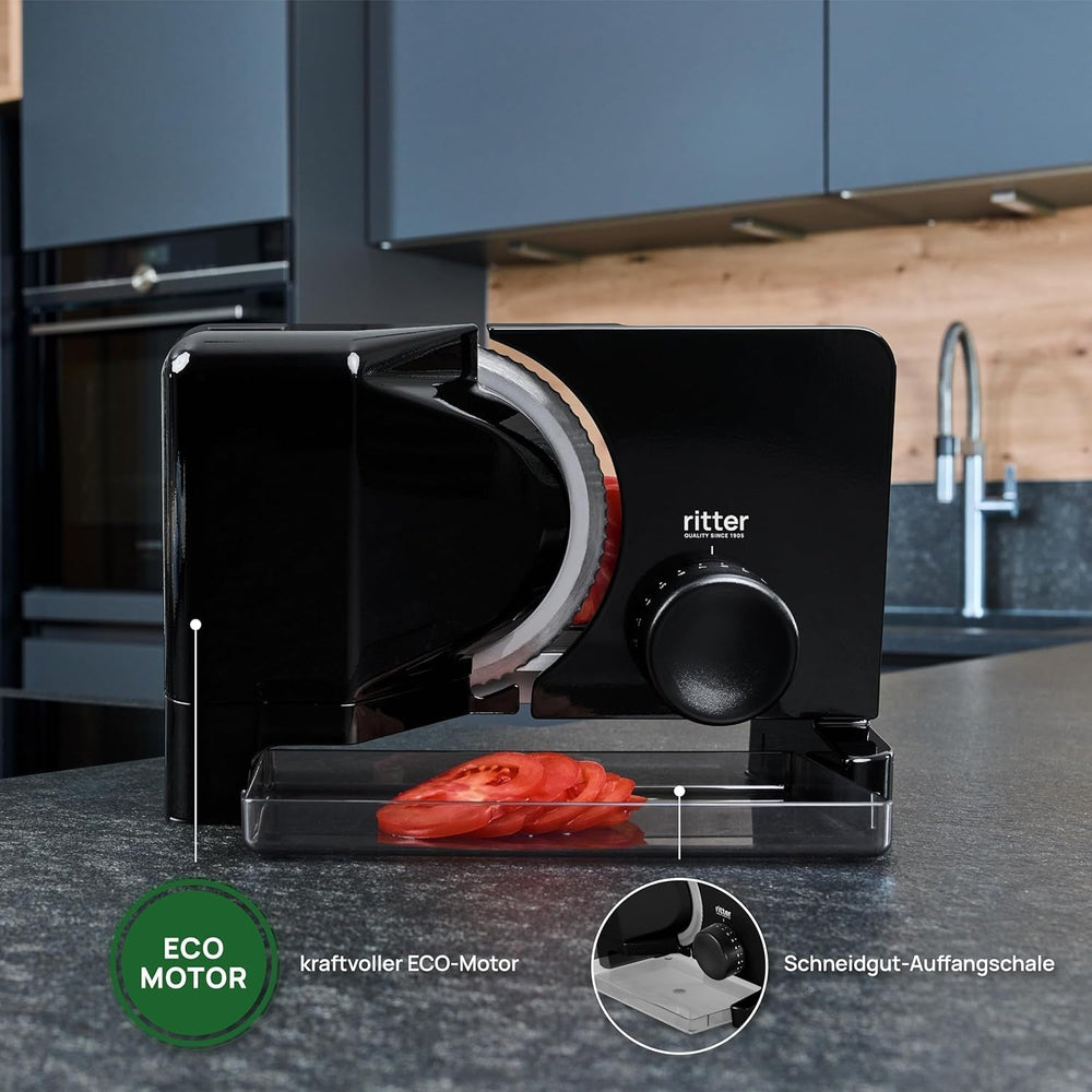 Ritter E 16 Duo plus Machine électrique multifonctionnelle à trancher et à couper les métaux avec moteur écologique, fabriquée en Allemagne Déchiqueteuses et trancheuses Naty Shop