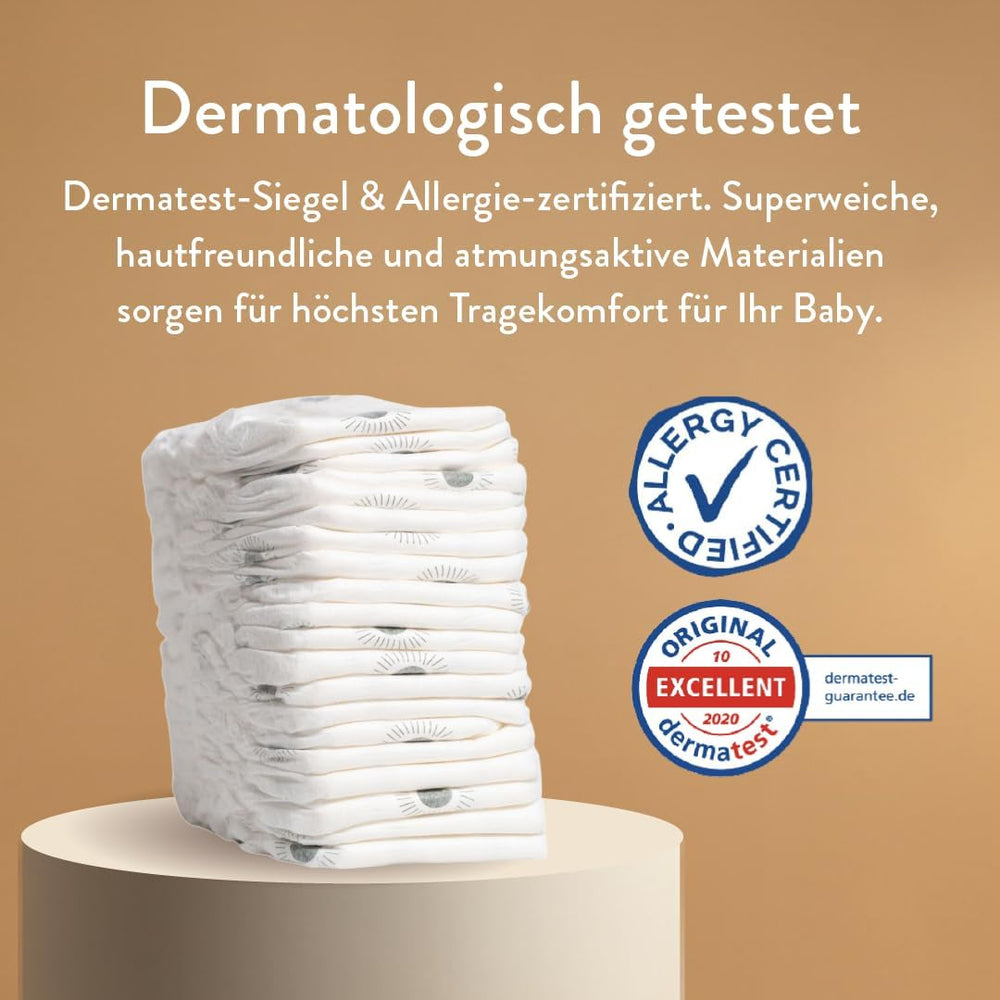 Couches push-up taille 6 XXL (à partir de 15 kg) - 1 sachet de 21 pièces - Sans substances nocives, écologiques, ultra plates, pour une utilisation nocturne - Fabriquées au Danemark