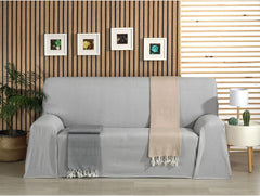 Couvre-lit multifonctionnel ECOMMERC3, taille 300 X 260 cm, pour canapé ou lit, couvre-lit multifonctionnel bleu, décoratif pour canapé, lit, jeté de canapé, léger et élégant, bleu Lits et couvertures Besuche den ECOMMERC3-Store