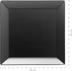 MÄSER Manhattan City, service de table en porcelaine Pour 6 personnes, noir Services de table Naty Shop