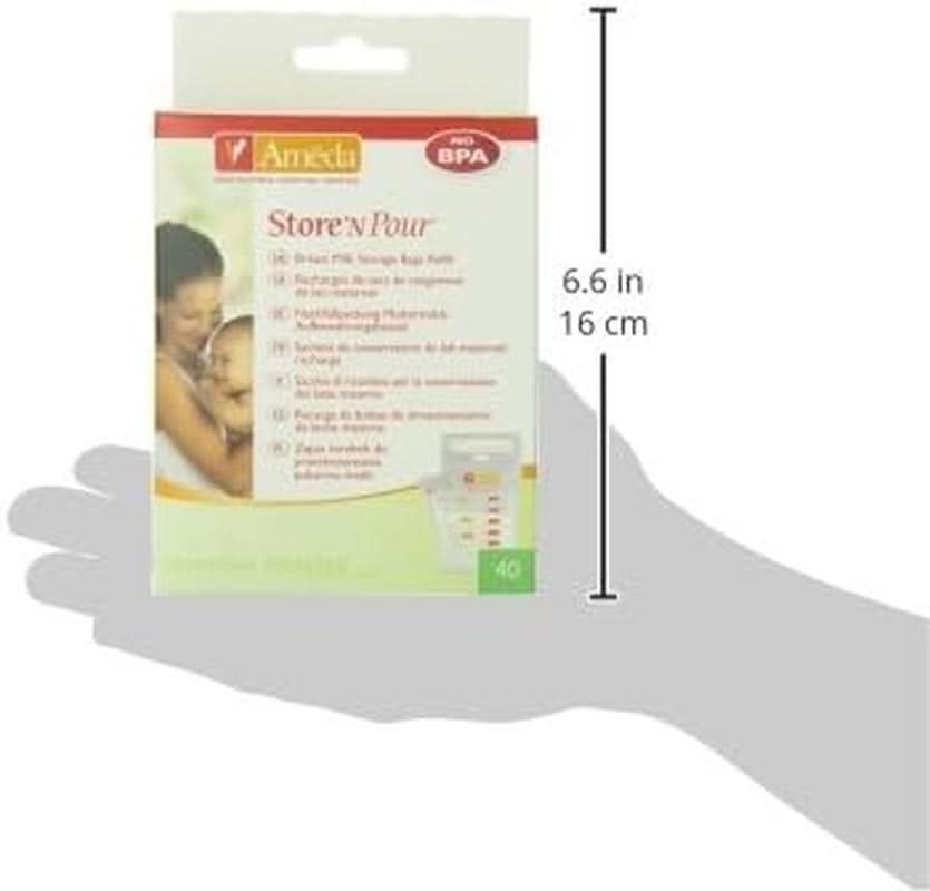 Sachets pour lait maternel - 40 pièces Alimentation et Accessoires d'Allaitement Bebe Naty Shop