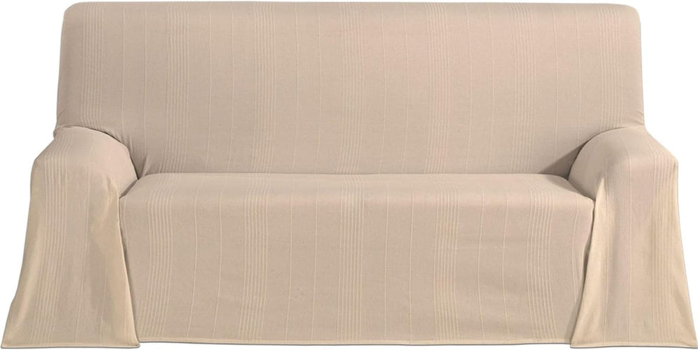 Couvre-lit multifonctionnel ECOMMERC3, taille 300 X 260 cm, pour canapé ou lit, couvre-lit multifonctionnel bleu, décoratif pour canapé, lit, jeté de canapé, léger et élégant, bleu Lits et couvertures Besuche den ECOMMERC3-Store Beige 180X260 Cm