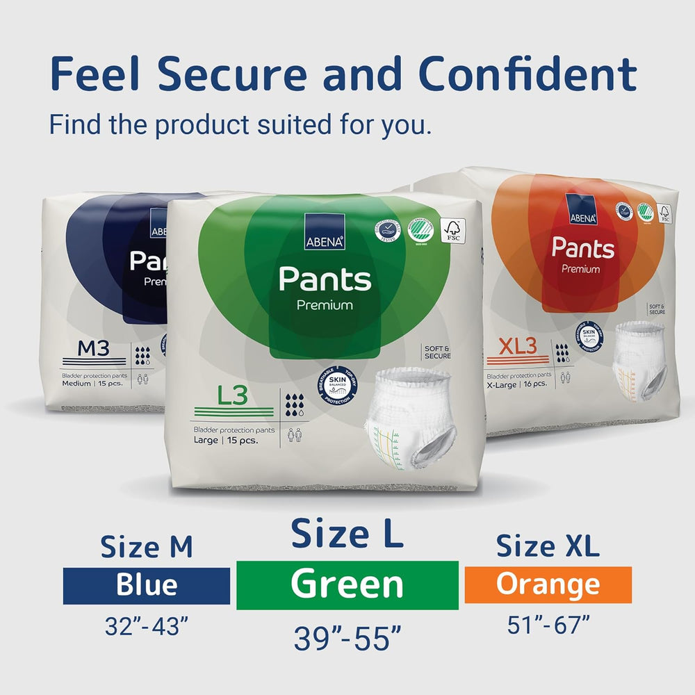 Couches L3, paquets de 6 – 90 couches