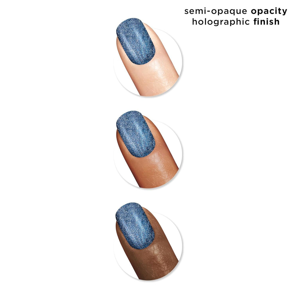 Oja Insta-Dri Holo-Glow, Holo-back, ușor de utilizat, de lungă durată, culori frumoase, ușor de aplicat pe unghii, nu se ciobește, 19 ml