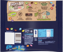 Nestlé SMARTIES Mini sachets XXL, lentilles couleur chocolat, idéales à partager et à déguster en famille et entre amis, couleurs naturelles, emballage recyclable, lot de 2 (1 x 259 g)