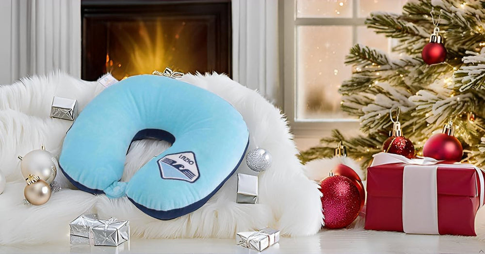 Only4Fan S.R.L. Oreiller cervical SS Lazio, produit officiel Oreillers de voyage Naty Shop