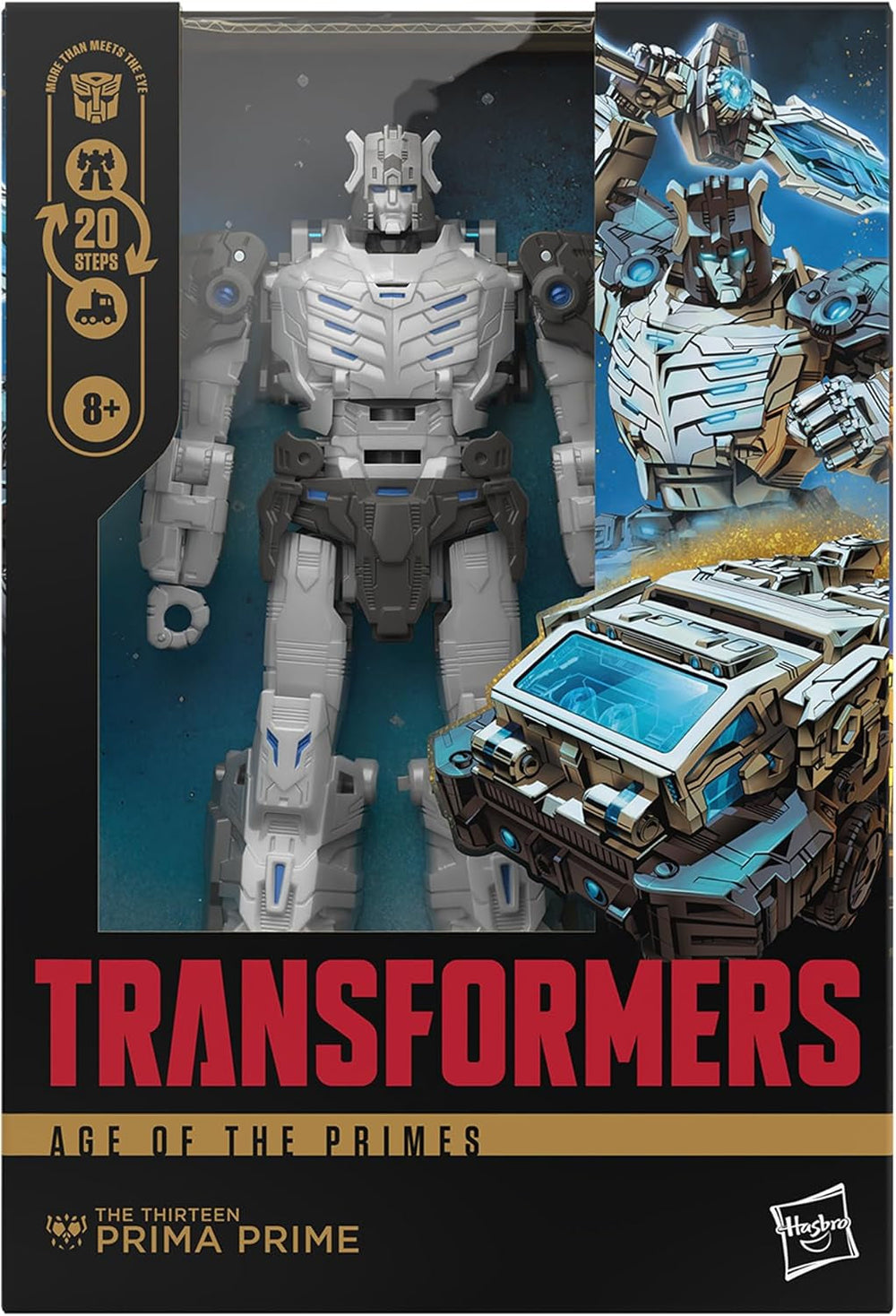 Transformers Age of the Primes Voyager Class the Thirteen Prima Prime, figurine transformable Figurines Naty Shop
