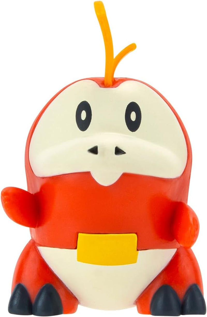 Pokémon PKW3402 - Battle Figure Multipack - pack de 4 avec Pikachu, Croc, Kwaks, Felori, figurines officielles détaillées, 5 cm chacune Figurines Naty Shop