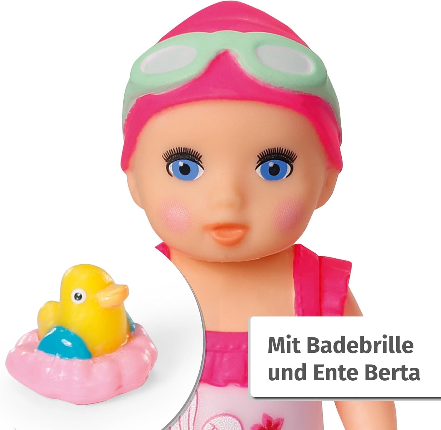 Set de joacă BABY born Minis cu păpușă Minis Amy și Rață, 906101 Zapf Creation