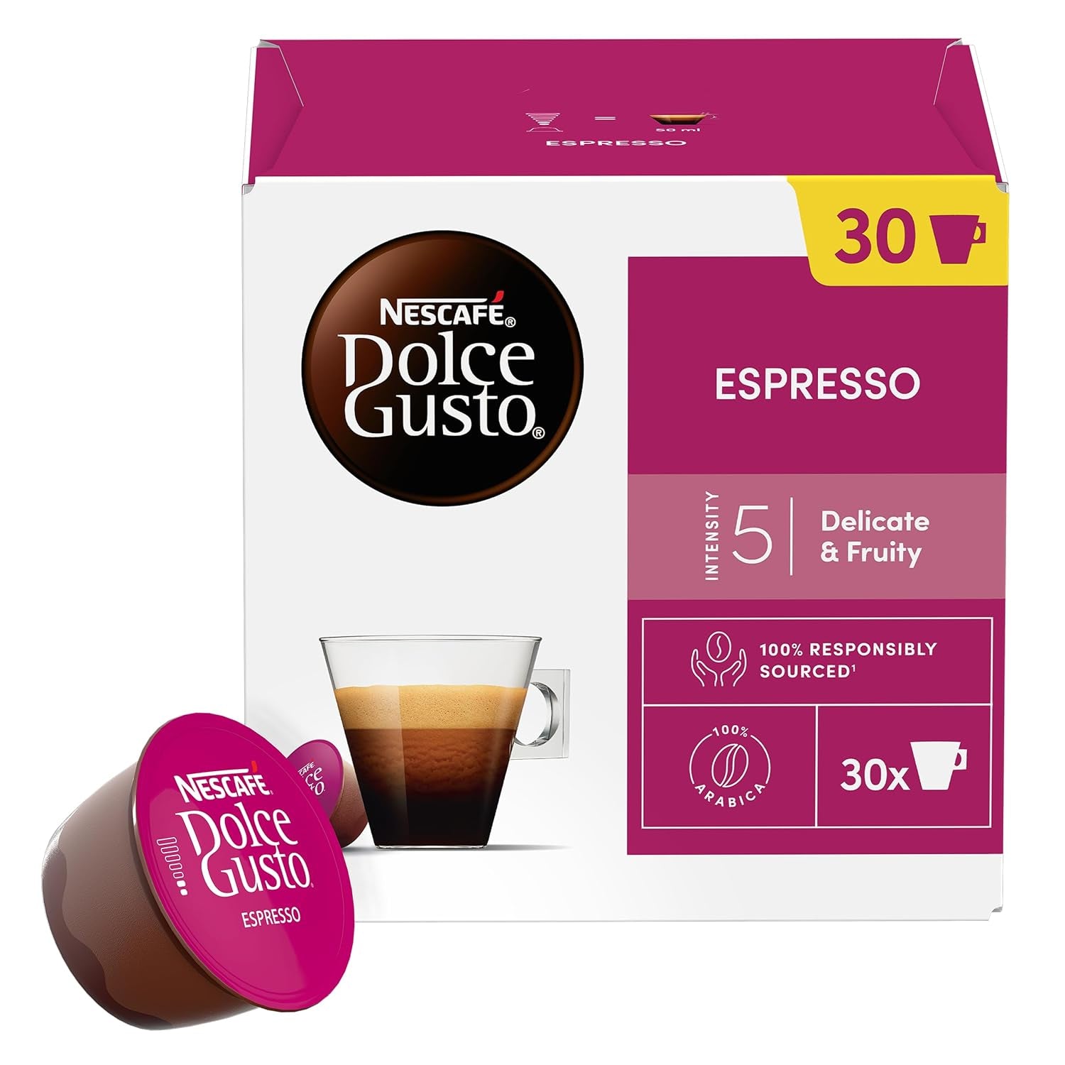 Vifycim Gusto Espresso – Café – 90 Capsules (3 Boîte XL x 30 Stück)