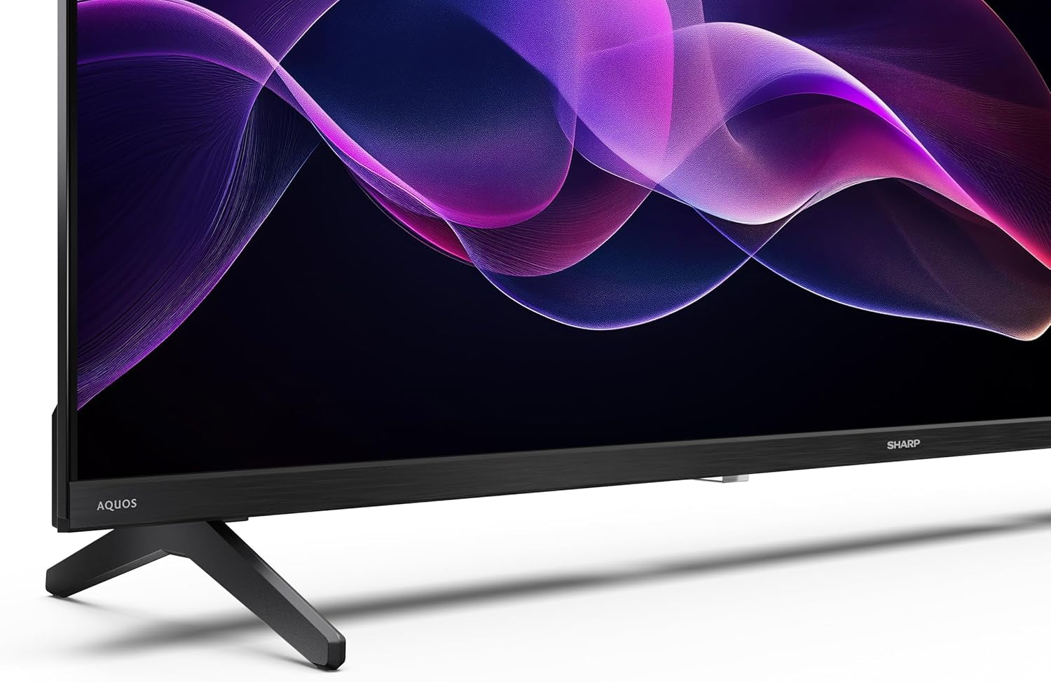 SHARP 40HF3365E – Google TV, 40" FHD, fără ramă, 60 Hz, QLED, Asistent Google cu microfon, Chromecast, Bluetooth, sunet 2x8 W, 3x HDMI, 2x USB, Culoare: Negru