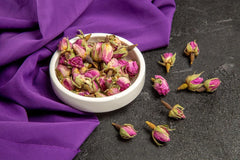 500 g muguri de trandafir comestibili premium - infuzie din petale de trandafir Atlas uscate - gust și aromă dulce și florală - 100% natural, pur și fără aditivi | Tazarinltd