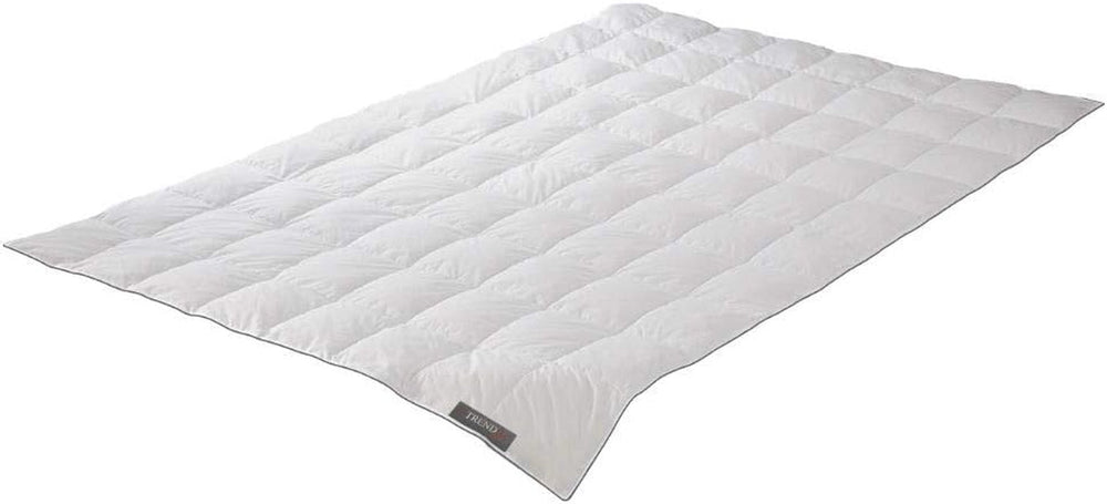Couette en duvet Badenia Trendline Comfort, couette d'hiver chaude avec 90 % duvet et 10 % plumes Classe I, 135 X 200 Cm, duvet testé et certifié Oeko-Tex, produite selon la norme de qualité allemande Couettes et couettes Naty Shop Comfort 155 X 220 Cm Couverture d'été légère