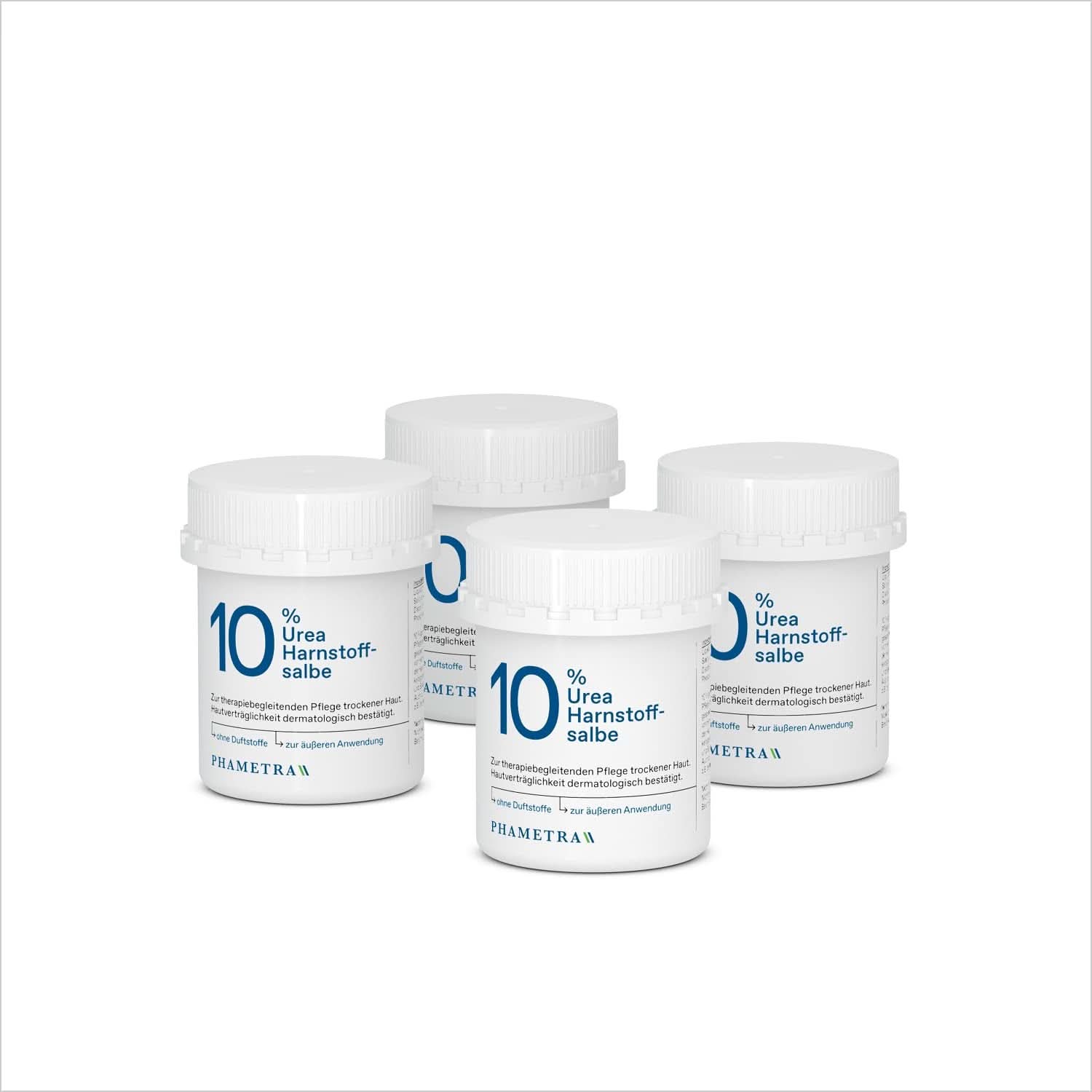 Phametra Pommade à l'urée à l'urée 10%, 250 g Cosmétiques et Beauté Naty Shop 4 X 100 g