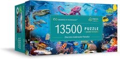 Trefl Prime - Puzzle UFT : Plongez dans le paradis sous-marin - 13 500 pièces, grand puzzle avec fonds marins colorés, carton le plus épais, biologique, EKO, divertissement pour adultes et enfants de 12 ans et plus Puzzle Naty Shop Titre par défaut