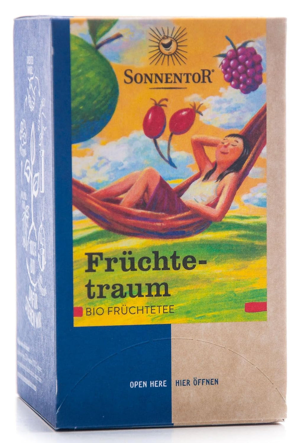 Thé aux fruits bio, Früchtetraum, 45 g