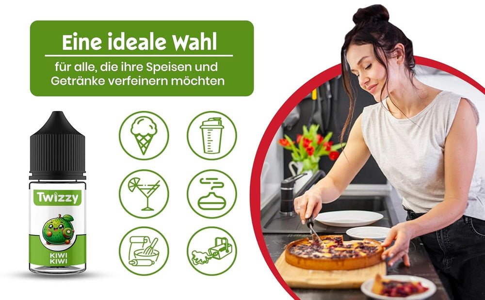 Arôme concentré Kiwi Twizzy, 30 ml Arômes Naty Shop