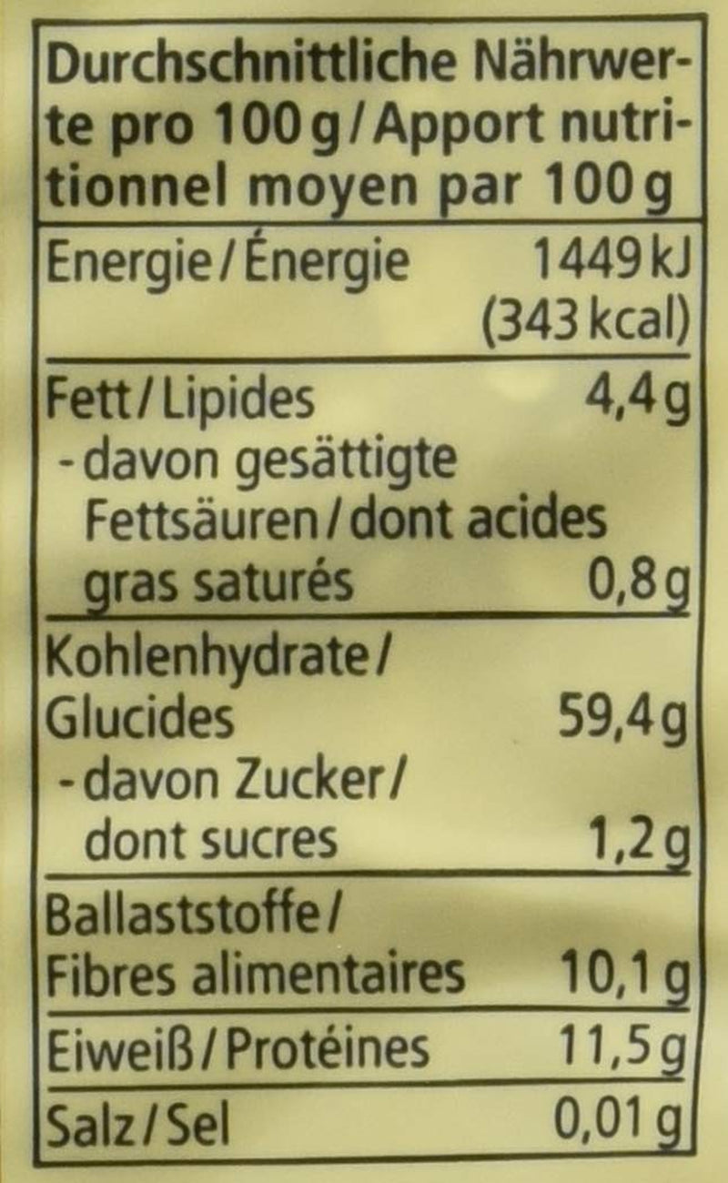 Flocken Bio aux 3 Corn, 500 G Céréales Naty Shop