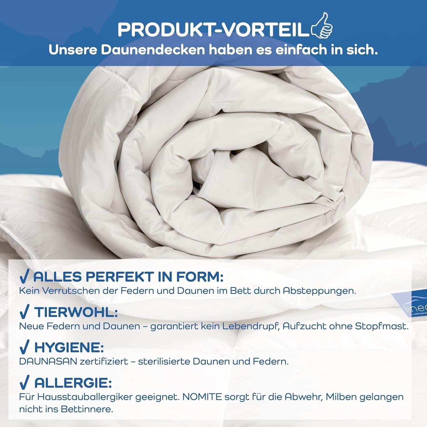 Couette confort, (90 duvet / 10 plumes), blanc, 155 X 220 Cm Couettes et couettes Naty Shop