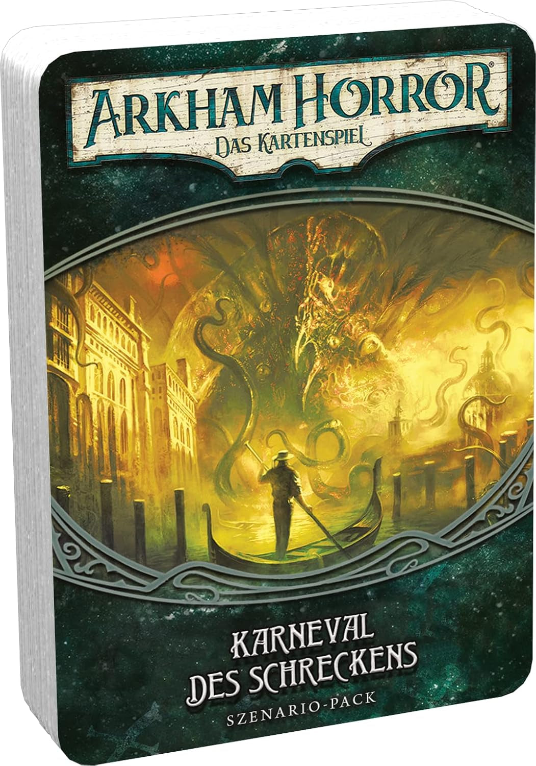 Fantasy Flight Games, Arkham Horror : LCG, jeu de base, jeu expert, jeu de cartes, 1 à 4 joueurs, à partir de 14 ans, 45 minutes et plus, allemand, multicolore, coloré