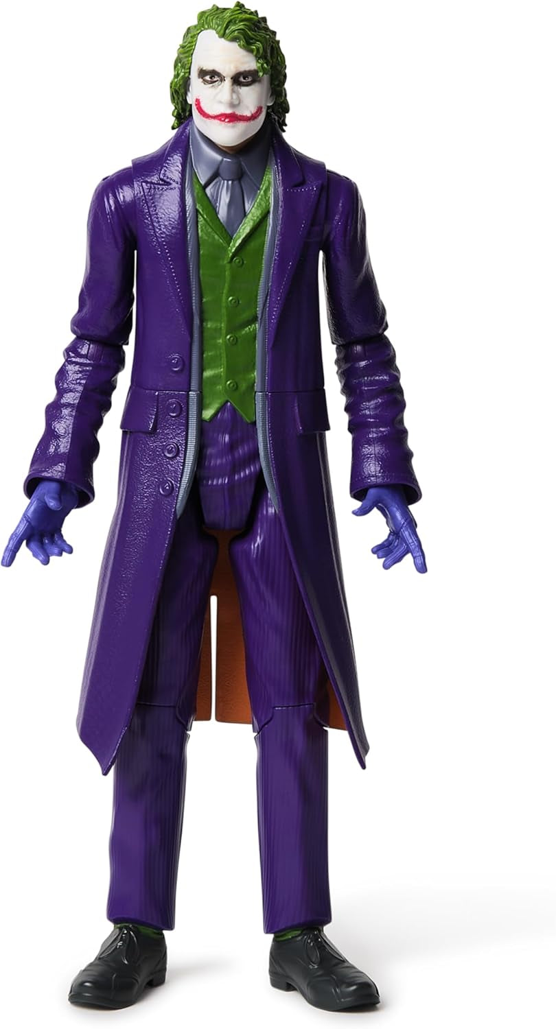 DC Comics the Dark Knight - Figurine Joker Connu de la trilogie légendaire le Dark Knight en 30cm. A partir de 3 ans Figurines Naty Shop