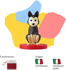 Figurine sonore - Grandir heureux - histoires sonores et contes de fées 4-6 ans, version italienne, jouet d'apprentissage pour garçons et filles Bebe Toys Naty Shop