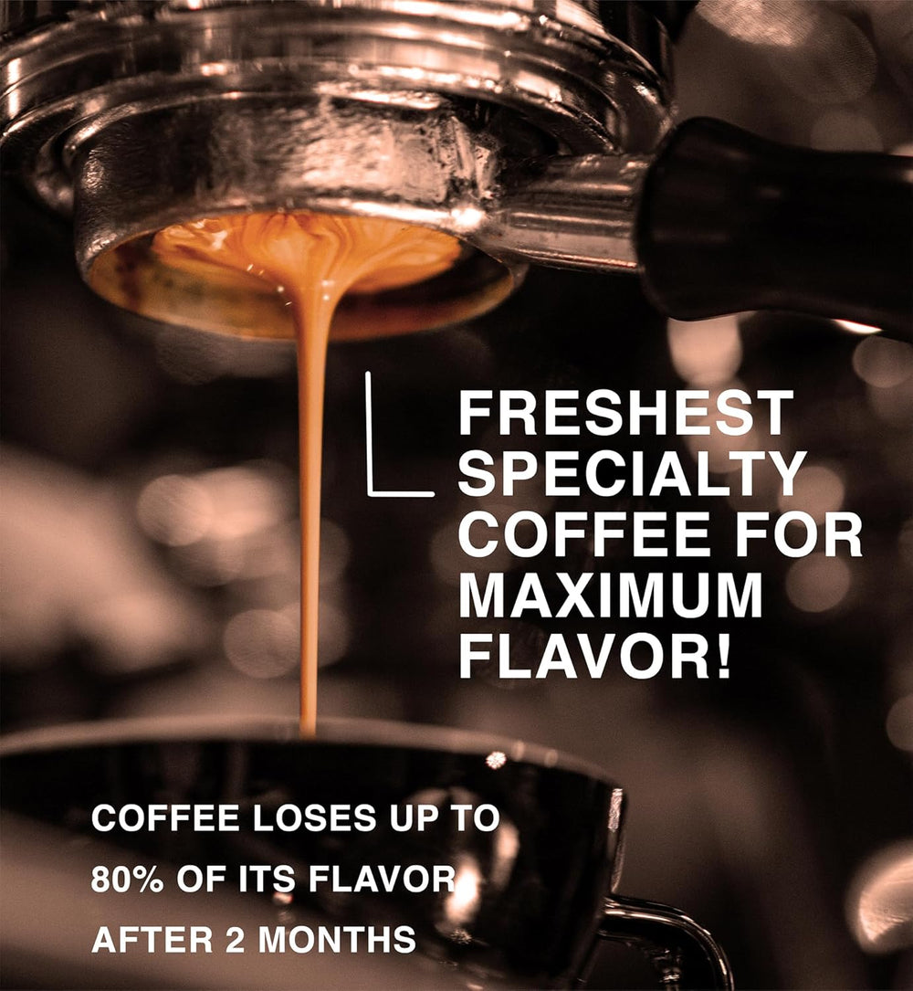 Torréfié sur commande ~ Grains de café de spécialité frais (idéal pour l'espresso) | 80 tasses de café torréfié | Bourbon jaune Brésil, Monts Mantiquiera, origine unique (1kg)