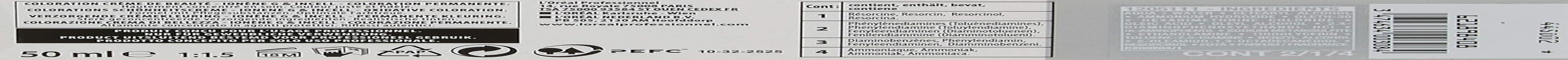 L'Oréal Professionnel Majirel 7 blond moyen, 50 ml Teinture capillaire Naty Shop