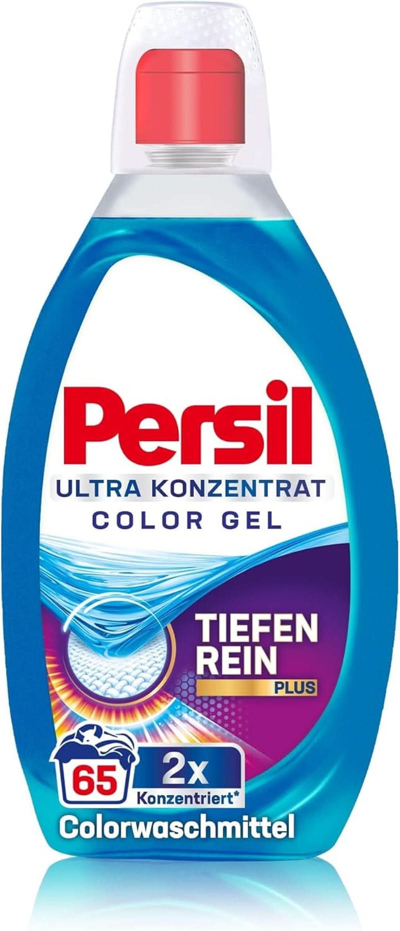 Persil Ultra Concentrate Color Detergent (2 X 65 lavages), lessive liquide hautement concentrée avec technologie Deep Clean Plus contre les taches les plus difficiles Rufe Naty Shop Lessive