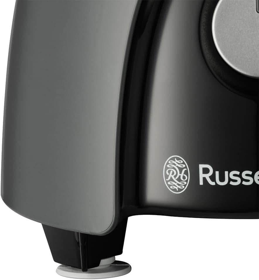 Robot de bucătărie Russell Hobbs [blender/tăietor de legume/mixer de masă/despicator/blender] Robot de bucătărie (frământare, amestecare și feliere), Matte Charcoal Bucatarie Naty Shop