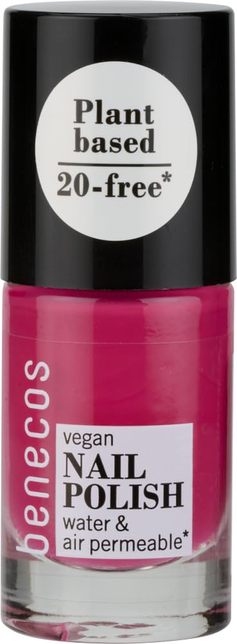 Benecos 20-Free vernis à ongles végétalien oh lala - vernis à ongles à base de plantes - séchage rapide et longue durée - perméable à l'eau - enrichi en biotine - 5 ml