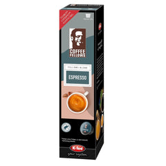 Capsules d'espresso Coffee Fellows Blend, compatibles avec K-fee, EXPRESSI & Tchibo Cafissimo*, schokoladig-fruchtige Aroman, 120 Kaffeekapseln