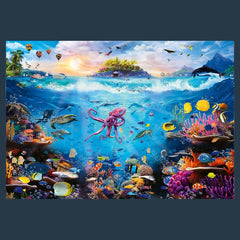 Trefl Prime - Puzzle UFT : Plongez dans le paradis sous-marin - 13500 pièces, Grand puzzle représentant les fonds marins colorés, Carton le plus épais, Bio, EKO, Divertissement pour adultes et enfants à partir de 12 ans Puzzle Naty Shop