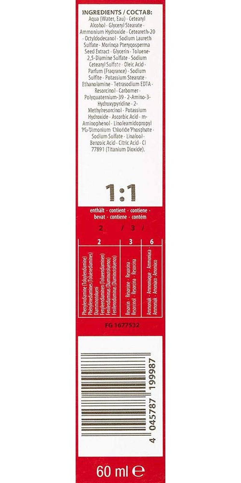 Schwarzkopf IGORA Royal Premium Coloration capillaire 6-68 blond foncé rouge chocolat, 1 paquet (1 x 60 g) Teinture capillaire Naty Shop