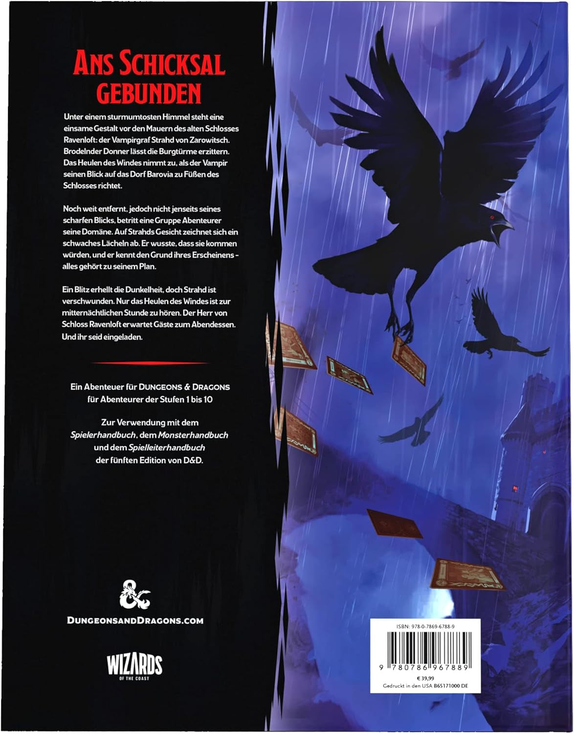 Donjons & Dragons : Malédiction de Strahd (version allemande)