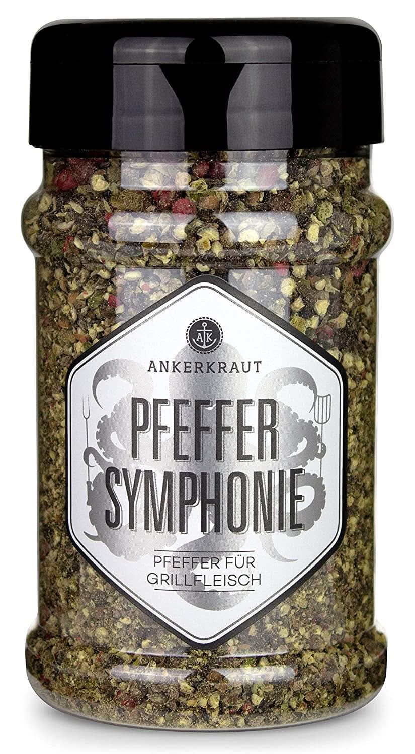 Ankerkraut Symphonie, mélange de poivre pour assaisonner avec arôme et goût, 140 grammes Naty Shop Spices Ground 160 grammes