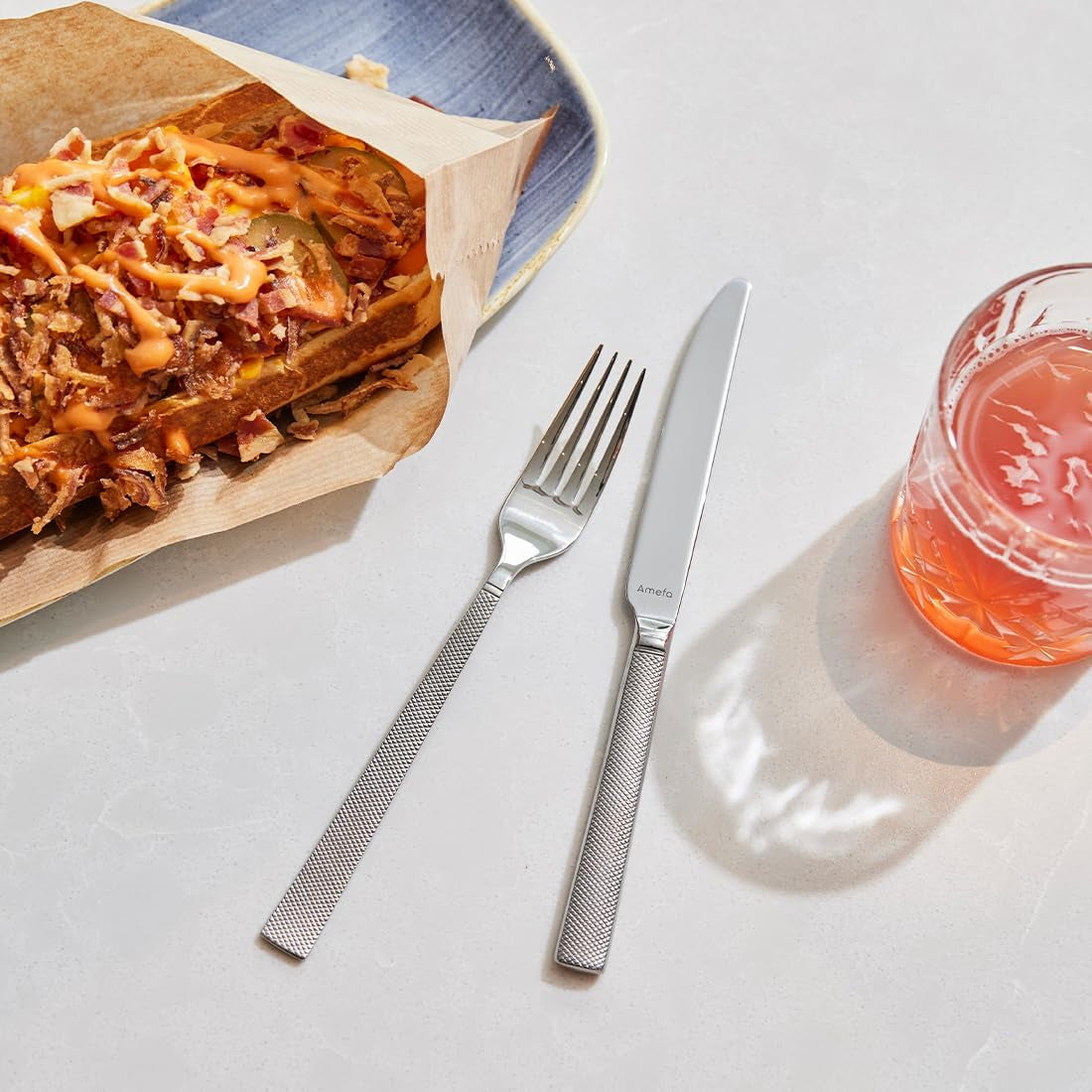 Ménagère Amefa JEWEL pour 8 personnes, 32 pièces Cuisine Naty Shop